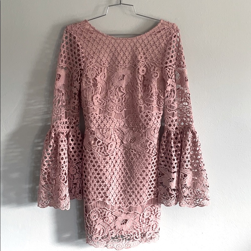 Vici Rose Crochet Dress